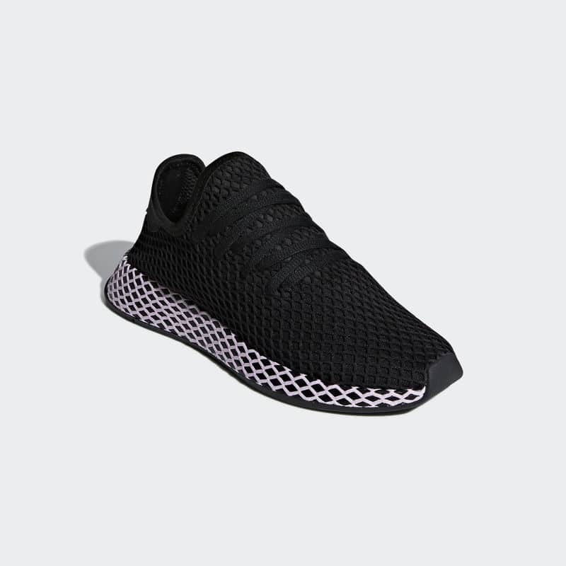 Adidas deerupt sale black and lilac